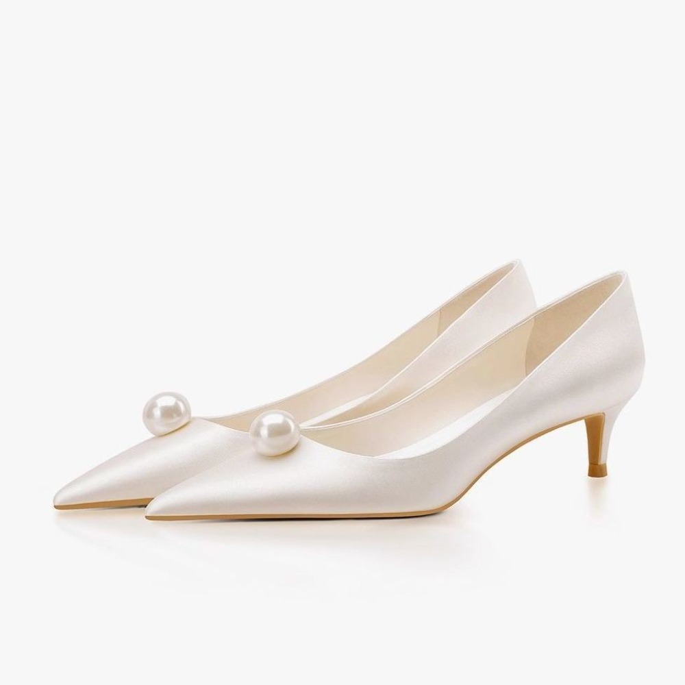 Women Formal Wear For Wedding - Novos Sapatos de Noiva em Cetim