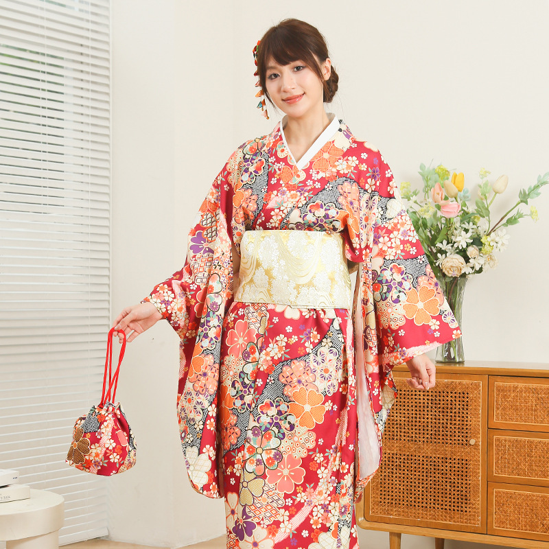 Women'S Formal Traditional Wear - Kimono Japonês Feminino Versão Aprimorada, Vestuário