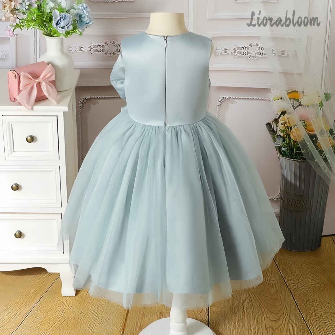 Vestido de Festa Infantil Azul - Large Women'S Formal Wear avaliação e preço