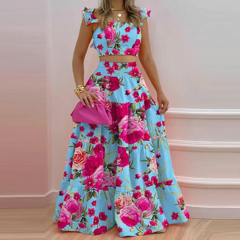 Conjunto de Saia Y2K em Duas P - Women Formal Wear For Summer avaliação e preço