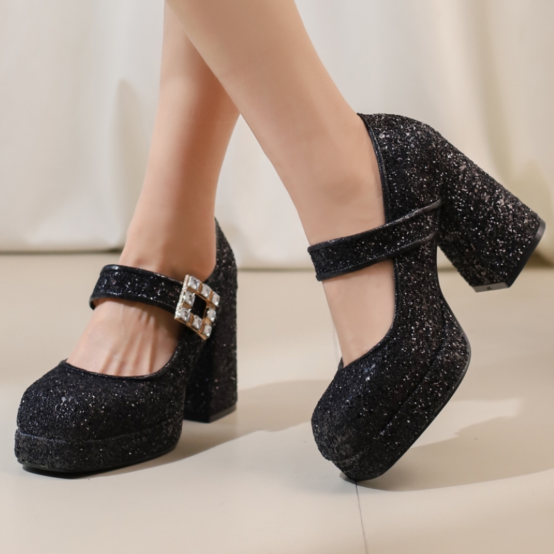Sapatos Femininos Mary Jane de - Women Formal Wear For Wedding avaliação e preço