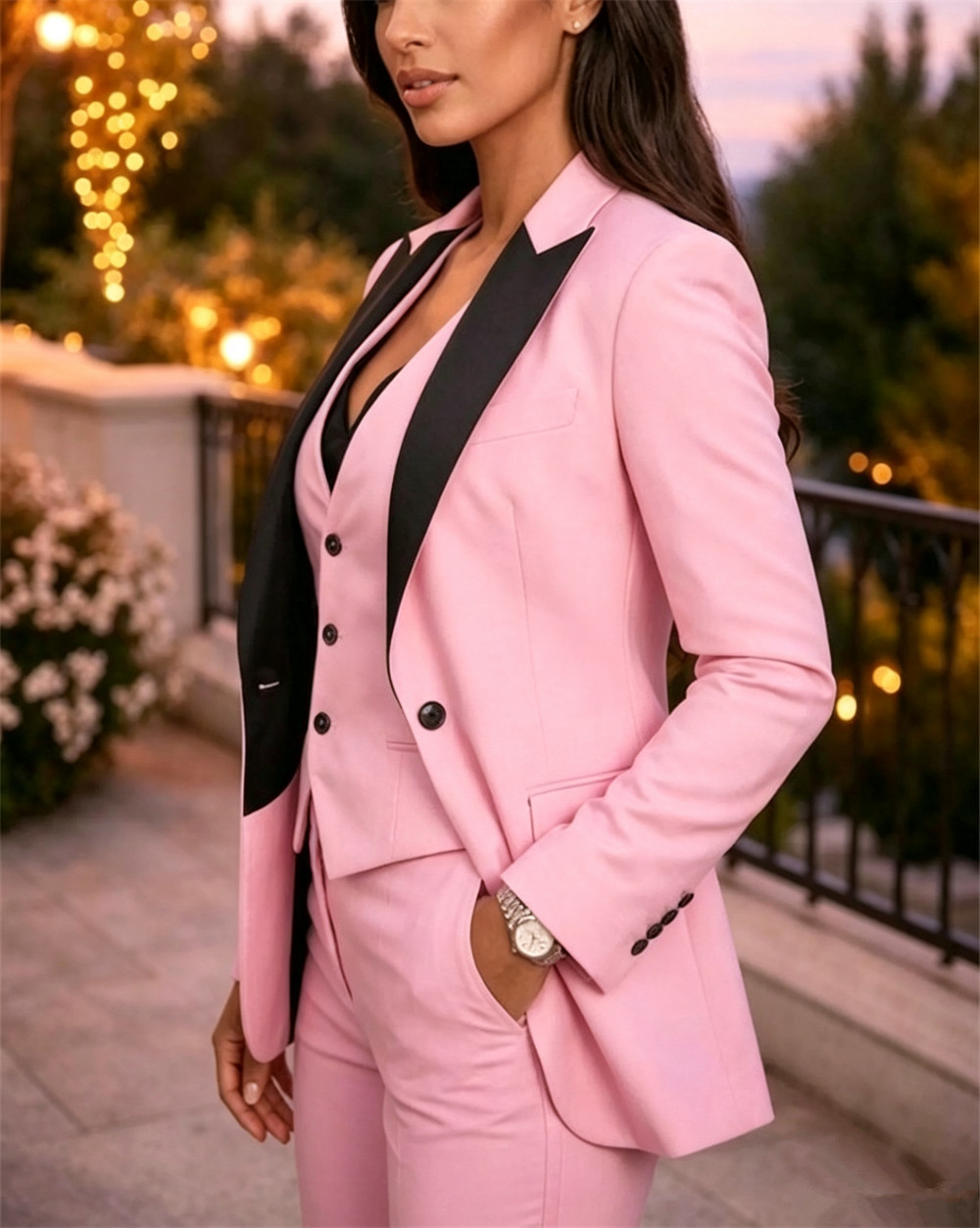 Conjuntos Elegantes Femininos  - Women Formal Wear Vest avaliação e preço