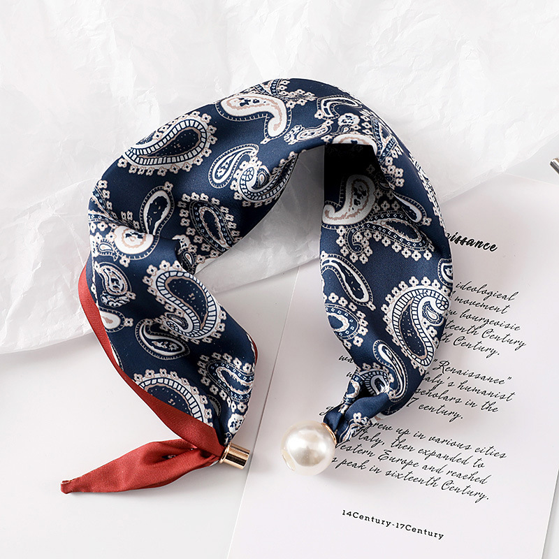 Lenço de Seda Feminino com Fiv - Scarf Silk Neck avaliação e preço