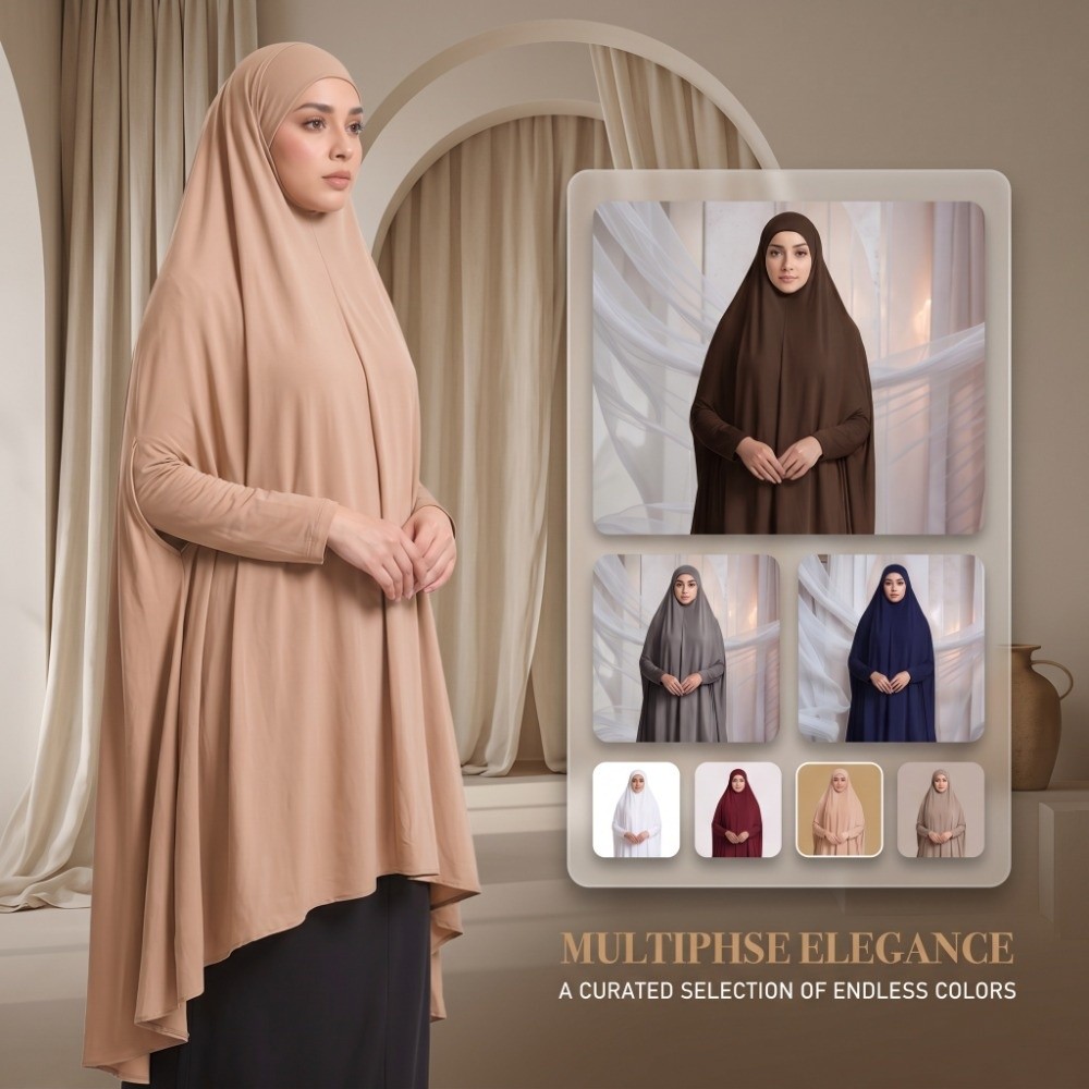 Caftan Muçulmano Liso, Abayas  - Women'S Formal Traditional Wear avaliação e preço