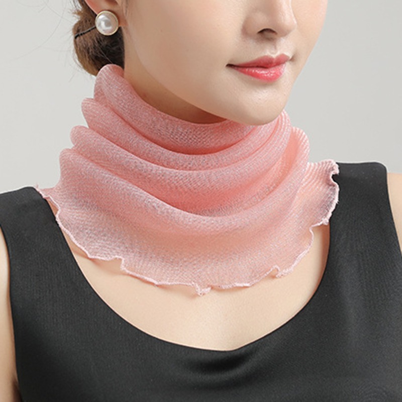 Primavera verão chiffon pescoç - Scarf Silk Neck avaliação e preço
