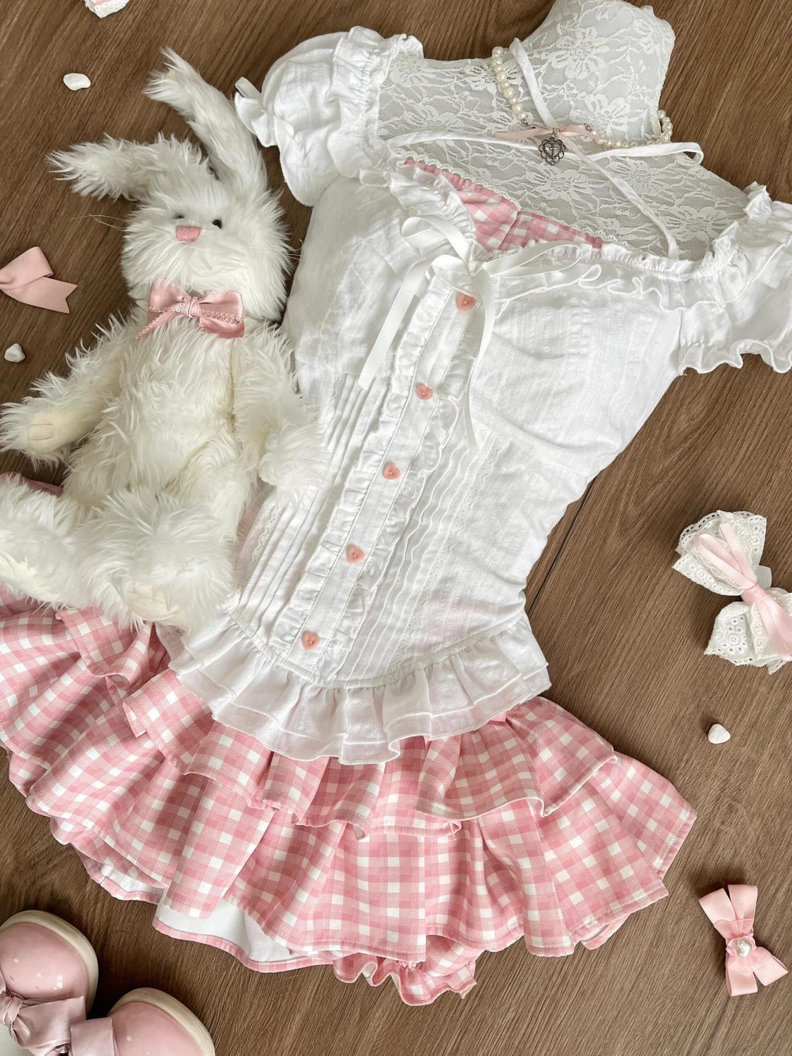 Japonês kawaii lolita doce 2 p - Women Formal Wear For Summer avaliação e preço