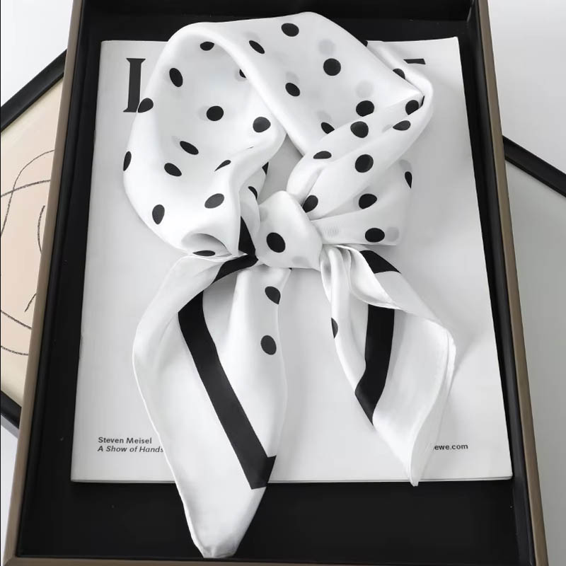 Senhora de luxo cabelo dot cac - Scarf Silk Neck avaliação e preço