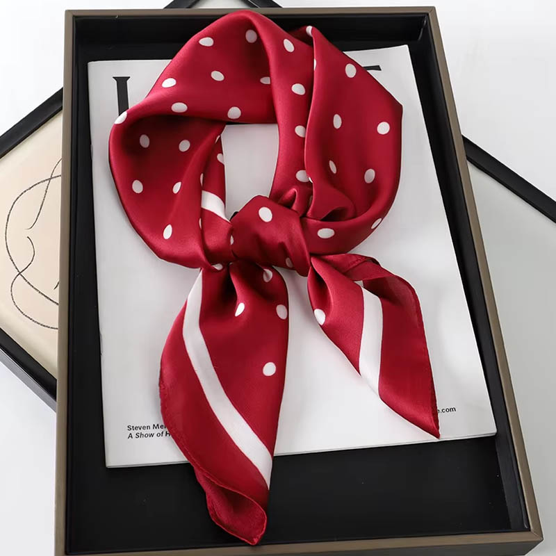 Senhora de luxo cabelo dot cac - Scarf Silk Neck avaliação e preço