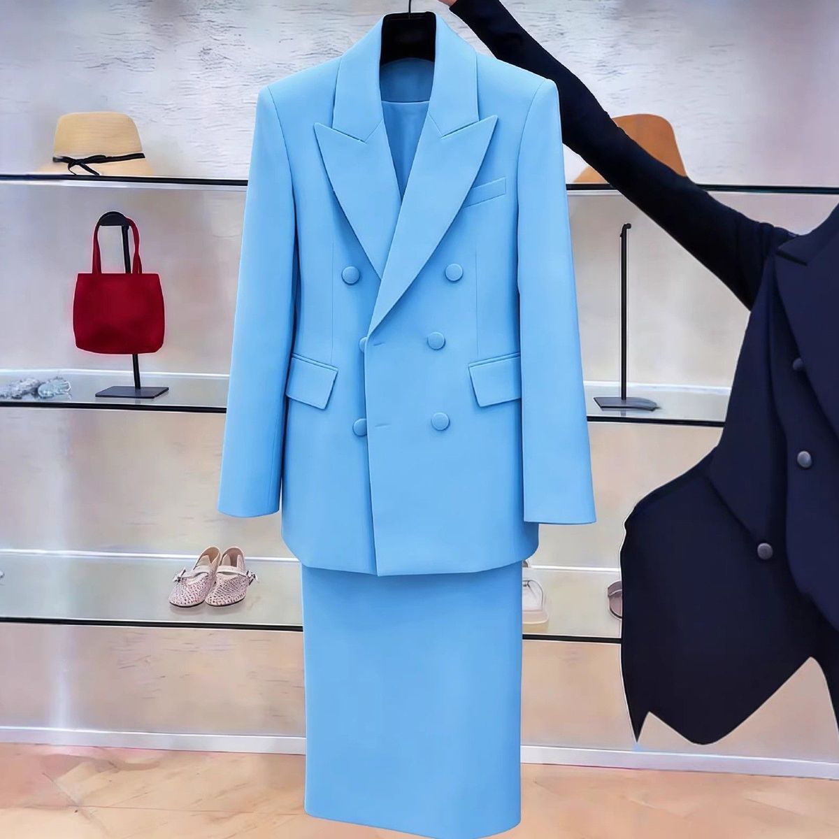 Conjunto de Blazers Brancos pa - Blazer Set Women Formal avaliação e preço