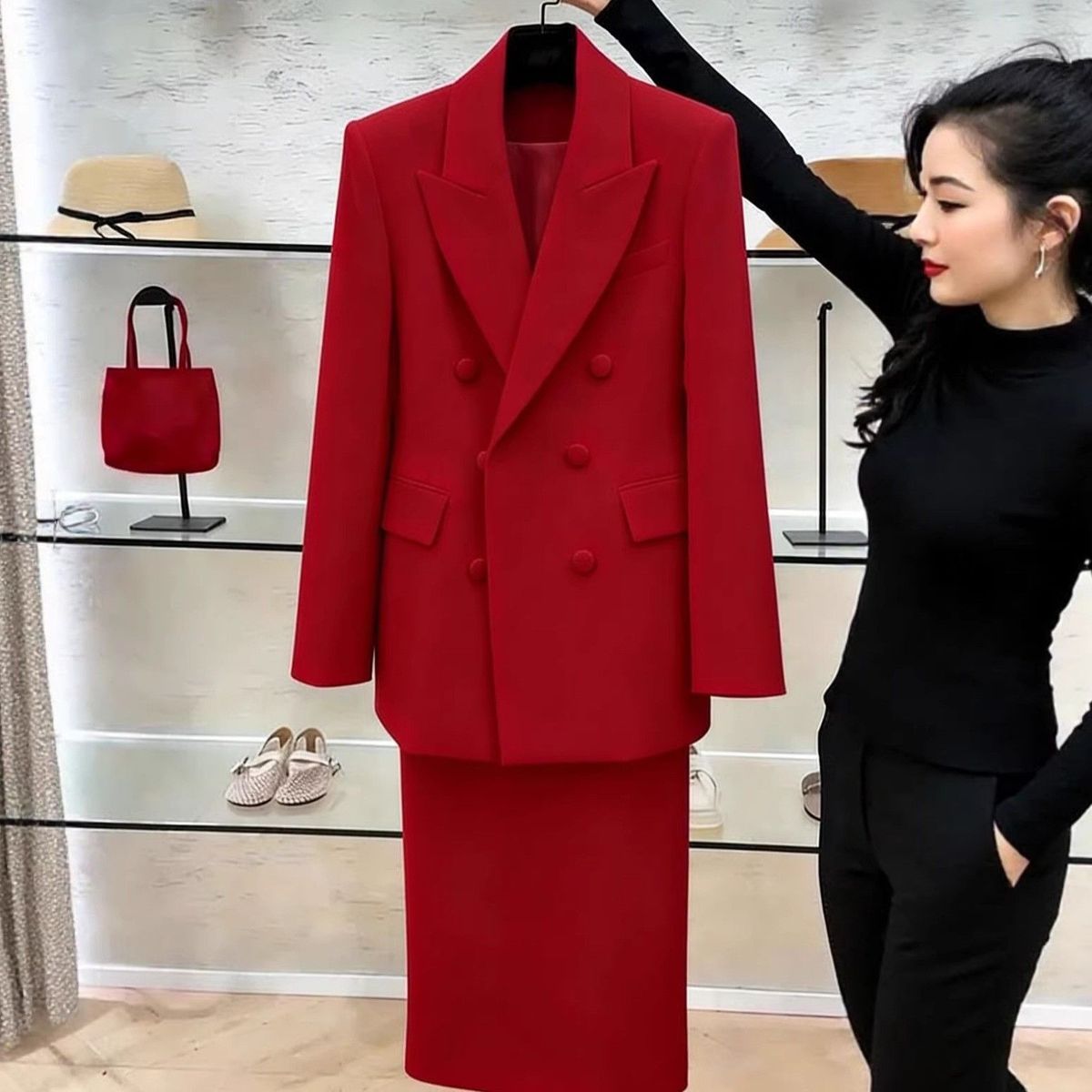 Conjunto de Blazers Brancos pa - Blazer Set Women Formal avaliação e preço